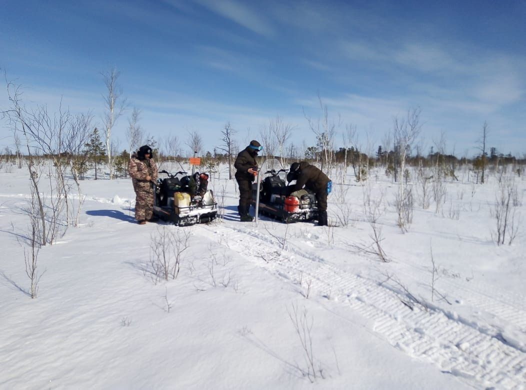 Природа, Томские новости, заповедник межевые знаки граница определение границы охраняемые природные территории В Томской области у Васюганского заповедника установили межевые знаки