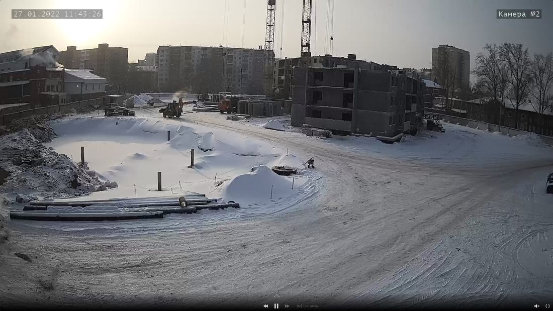 Ростелеком, Томские новости, видеонаблюдение строительство комплекс камеры безопасности защита организовать видеонаблюдение «Ростелеком» организовал видеонаблюдение за строительством жилого комплекса в Томске