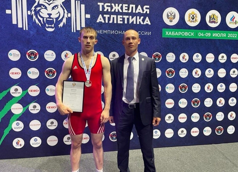 Спорт, Спорт в Томске, Томские новости, турнир чемпионат соревнования тяжелая атлетика состязания Томский тяжеатлет стал вторым на чемпионате России