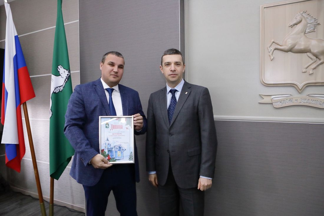 Томские новости, диплом ГПН интересные новости Томска «Газпромнефть-Восток» вошел в число призеров городского конкурса «Зимний Томск»