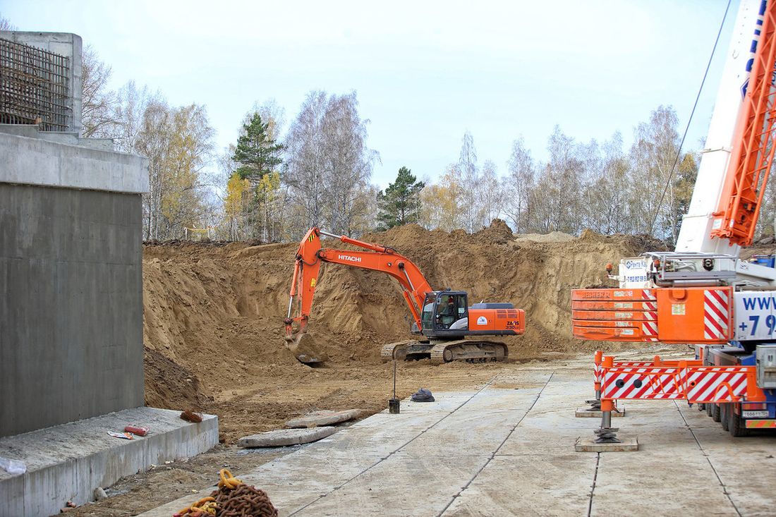 Дороги, Томские новости, транспортная развязка дороги лыжня Транспортная развязка ж/д станции Тайга — Томск готова на 91%