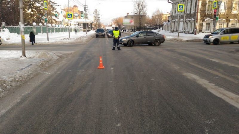 Происшествия, Томские новости, переход авария томск В Томске сбили женщину на переходе
