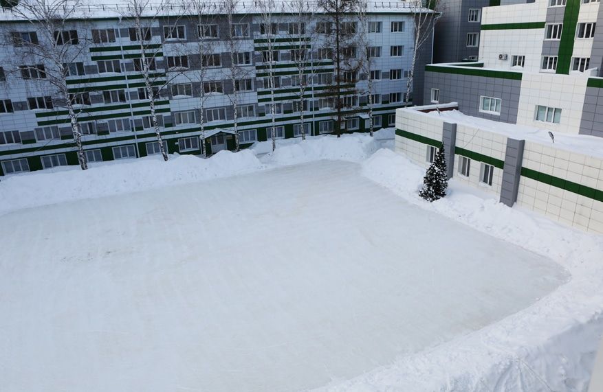 Спорт в Томске, Томские новости, На улице Усова в Томске появился новый каток