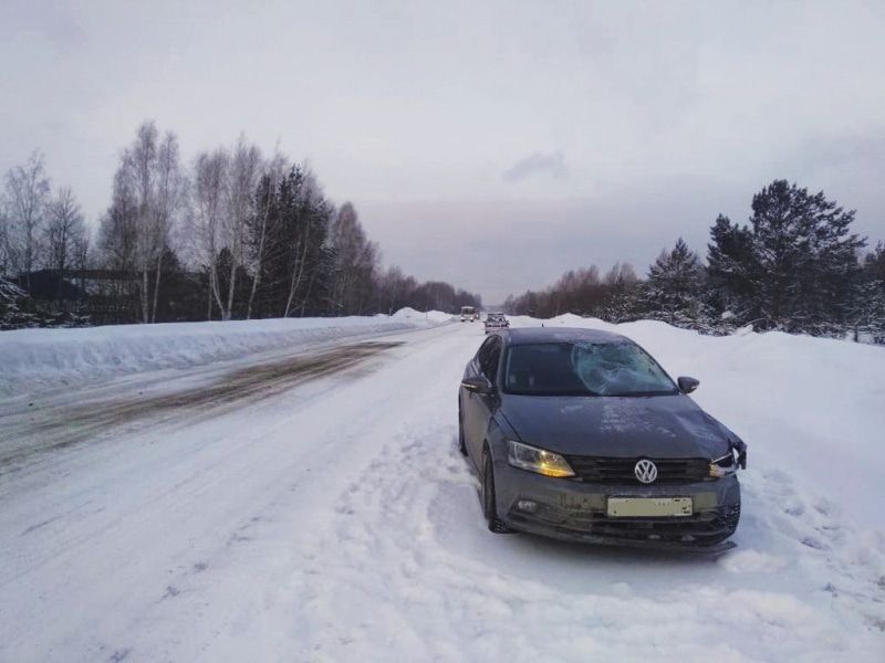 Происшествия, Томские новости, авария ДТП врезались пострадали Кузовлевский тракт дорожная обстановка Томскнефтехим сбили Иномарка насмерть сбила пешехода на Кузовлевском тракте в Томске