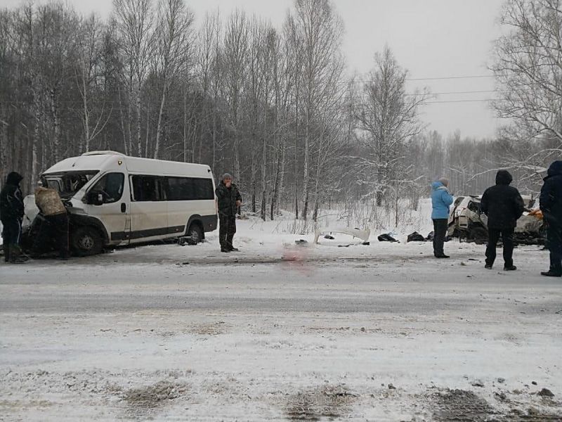 Происшествия, Томские новости, ававрия дтп врезались сводка происшествий дорожная обстановка Семеро пострадали, двое погибли в ДТП на трассе Томск-Колпашево