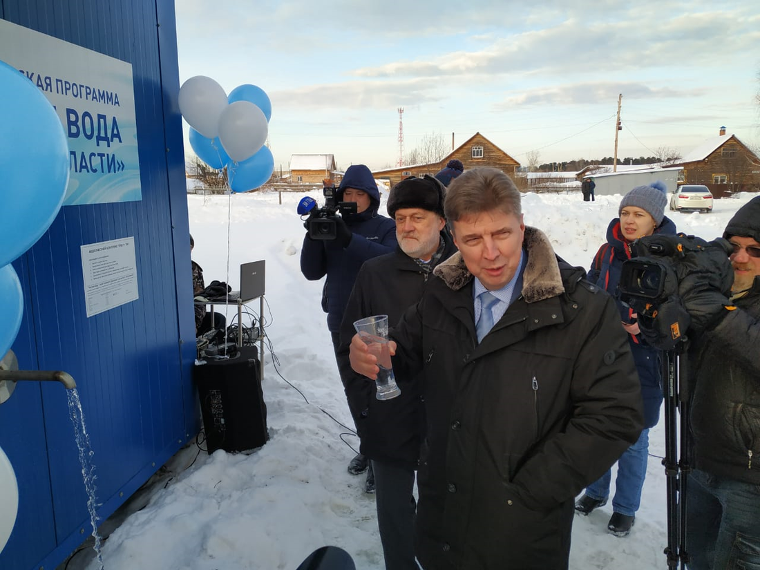 Томские новости, водопровод сеть вода чистая вода в каждый дом Под Томском запустили станцию водоочистки нового типа