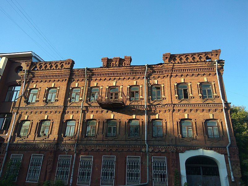 Происшествия, Томские новости, пожар огонь горит доходный дом купец Исторический доходный дом купца Андреева горел в Томске