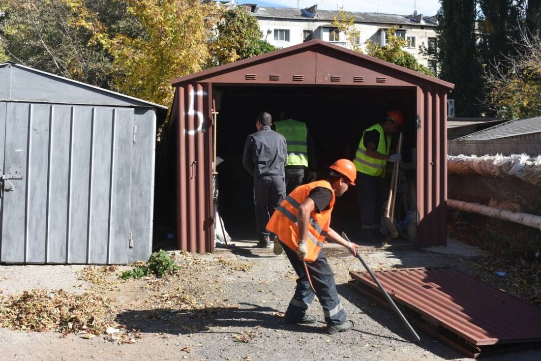 Город, Томские новости, улицы сносят гараж самострой В Томске сносят незаконные гаражи