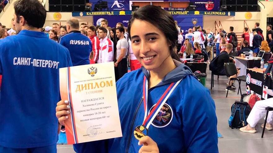 Спорт, Спорт в Томске, Томские новости, карате спорт победа томские спортсмены наши победили клуб карате Томская каратистка стала первой на первенстве России