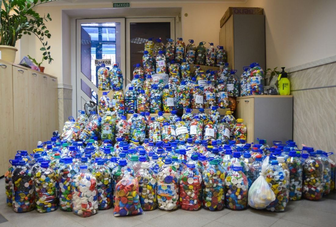 Конкурсы и акции, Томские новости, крышки пластик переработка глубокая Томичи собрали 1.5 тонны пластика в переработку