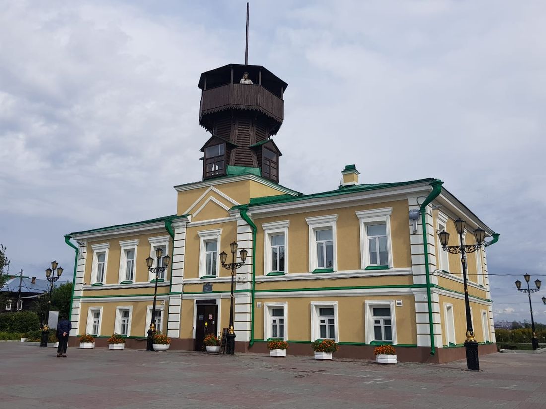 День томича, Музеи Томска, Томские новости, день томича ремонт исторические здания Томска Фасад Музея истории Томска отремонтировали ко Дню томича
