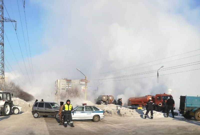 ЖКХ, Судебные дела, Томские новости, авария порыв трубопровод теплотрасса Томские следователи возбудили уголовное дело по факту порыва трубы теплосети