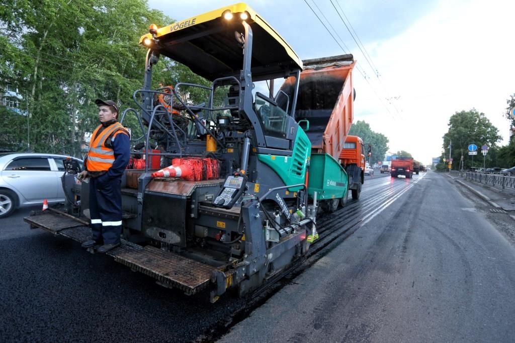 Дороги, Томские новости, ремонт дорог безопасные дороги качественные дороги когда закончится ремонт дорог Ремонт дорог в Томске закончен на 81%