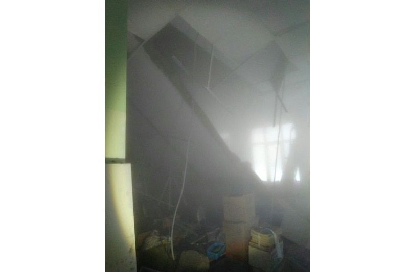 Происшествия, Томские новости, тверская центр фольклора обрушилось здание упала плита В Томске обрушилась пристройка на Тверской, 74а