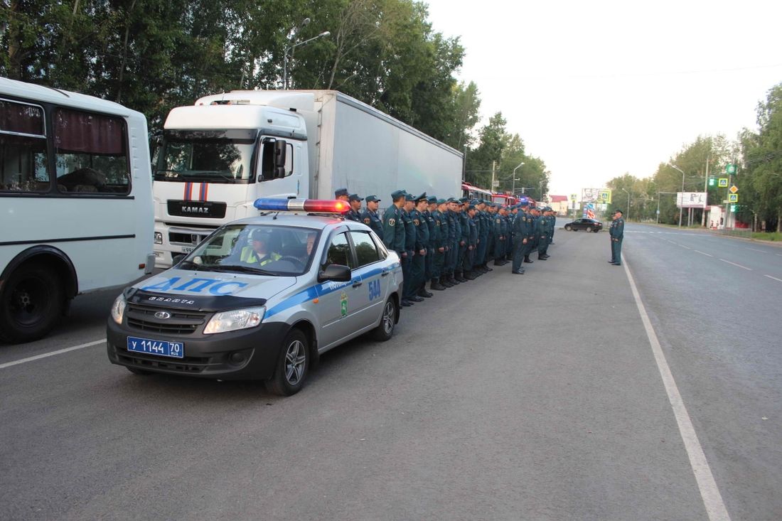 Лесные пожары, Томские новости, лесные пожары тайга горит лес дымка не тушили лес Томские пожарные отправились в Красноярский край на тушение лесных пожаров
