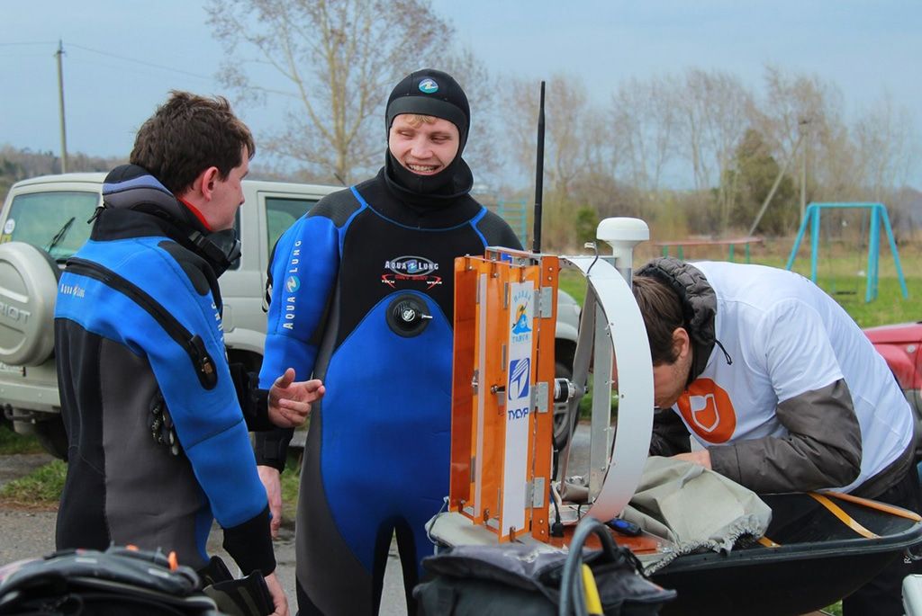Образование и наука, Природа, Томские новости, тусур водоемы дайверы дно плавают На берегах томских водоемов установят стенды с 3D-картой рельефа их дна
