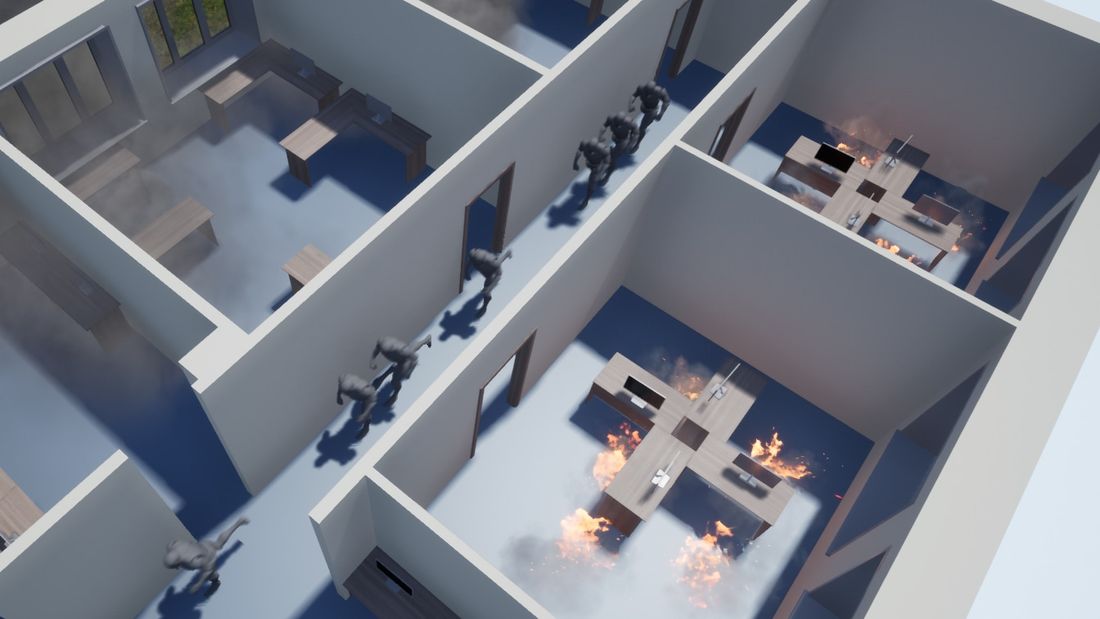 Безопасность, Образование и наука, ТГУ, Томские новости, ЧС ликвидация пожаров система помощь безопасность В ТГУ разрабатывают систему для моделирования эвакуации людей при ЧС (ВИДЕО)