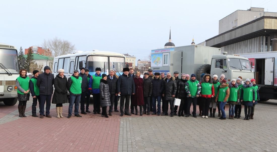 Медицина и здоровье, Социальная сфера, Томские новости, экспедиция маршрут здоровья «Маршрут здоровья» отправился в третий рейс по Томской области