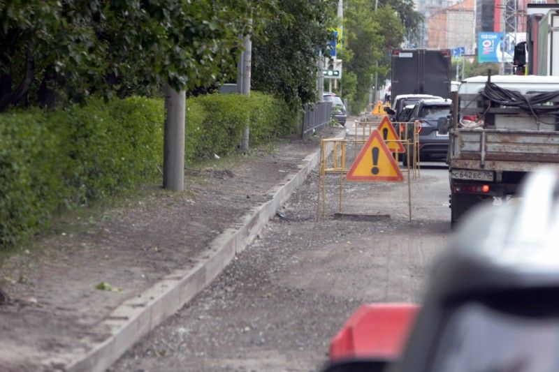 Городское благоустройство, Томские новости, интересные новости Томска урожайный каспийский перекрытие перерыли В Томске начался ремонт пер. Урожайный и ул. Каспийской