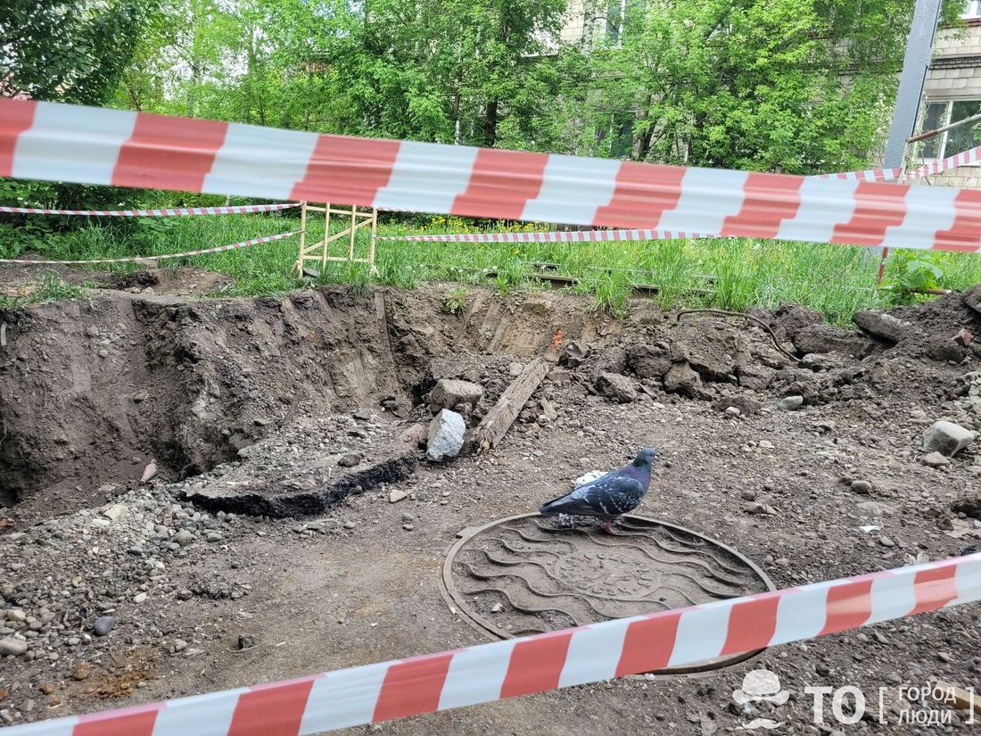 Дороги, ЖКХ, Томские новости, ограничение движения схема проезда интересные новости Томска сводка пробки ремонт В Томске перекроют часть пр. Комсомольского из-за ремонта теплосетей