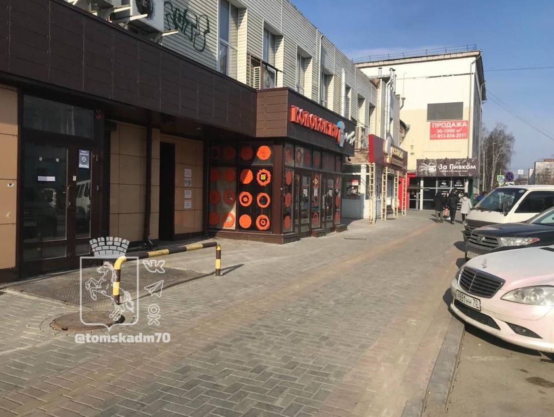 Происшествия, Томские новости, обрушилось падение разрушилось здание электроламповый завод карниз интересные новости Томска В Томске разобрали обвалившийся карниз в здании бывшего электролампового завода