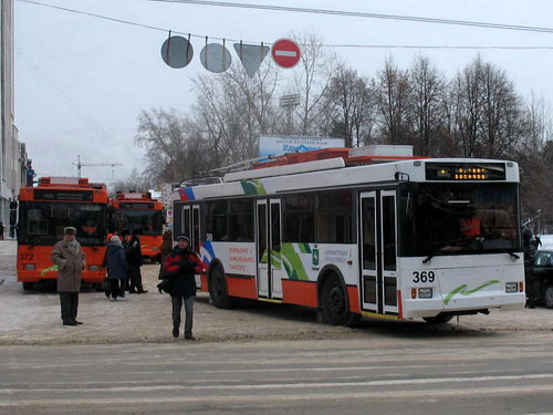 Новые троллейбусы в Томске
