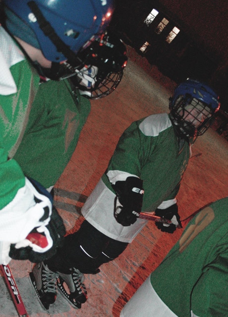 Неделя детского хоккея в Томске. Тренировка на 