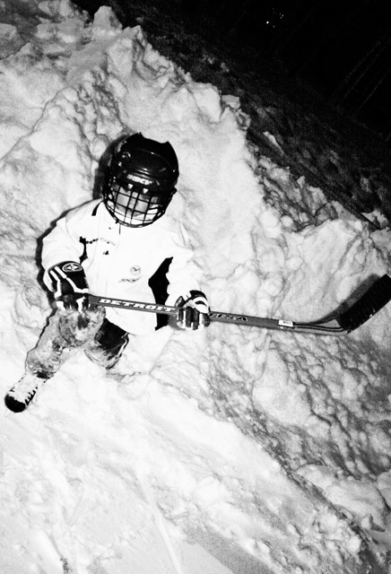 Неделя детского хоккея в Томске. Тренировка на 