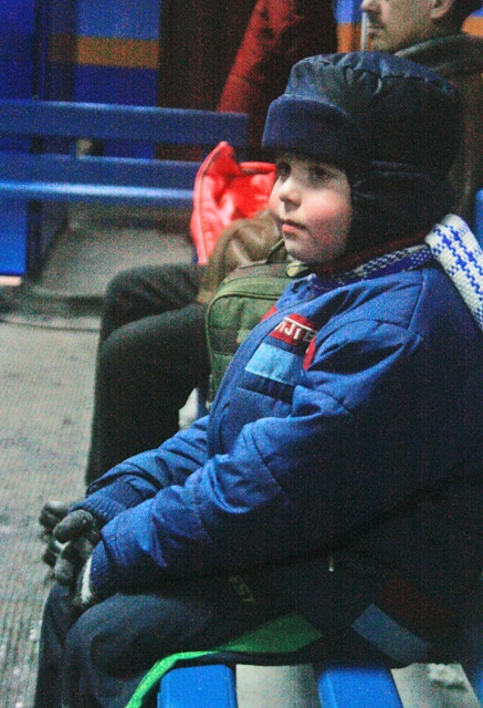 Неделя детского хоккея в Томске. Тренировка на 