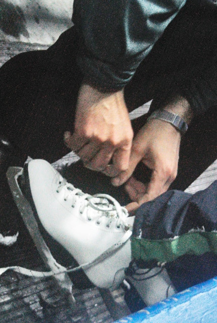 Неделя детского хоккея в Томске. Тренировка на 