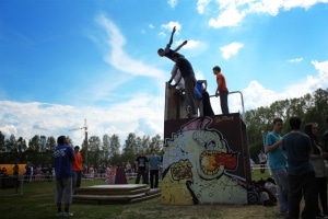Томские новости, Томский карнавал, Завтра в Томске откроется паркур-парк Завтра в Томске откроется паркур-парк