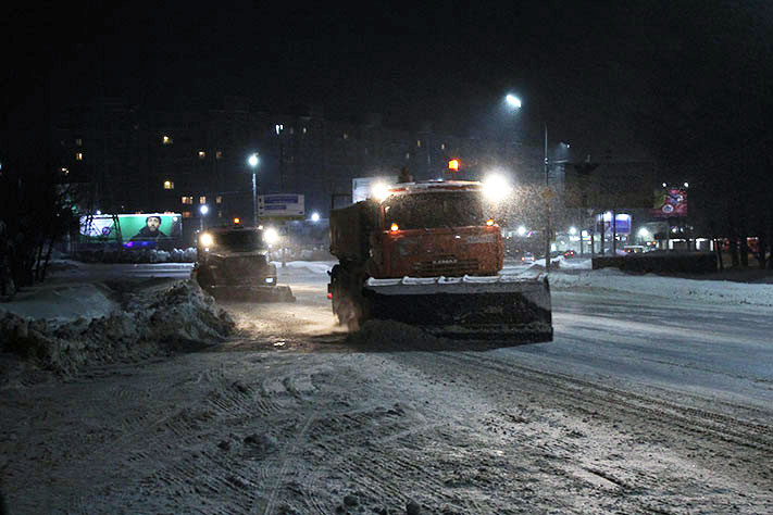 ЖКХ, Томские новости, мэрия уборка снега не парковаться жкх Ночью в Томске очистят историческую часть города