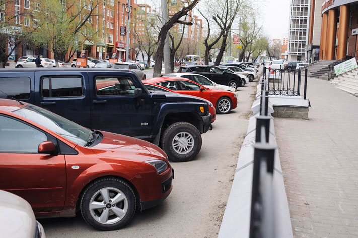 Город, Обзор#поход: как паркуются в Томске Обзор#поход: как паркуются в Томске