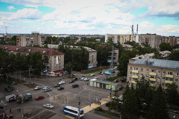 Краеведение, Картинки. Выпуск №9.Вид на город с крыши гостиницы «Томск» Картинки. Выпуск №9.Вид на город с крыши гостиницы «Томск»