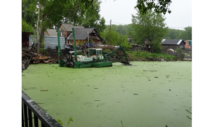 Природа, Томские новости, В Томске завершили очистку озера Керепеть В Томске завершили очистку озера Керепеть