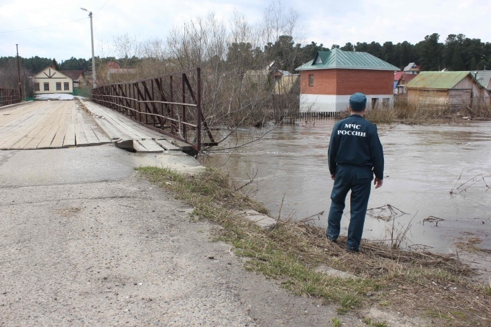 Паводок, Томские новости, половодье паводок разлив рек В Томской области пошла на спад вторая волна половодья