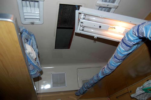 Тайник в вагоне