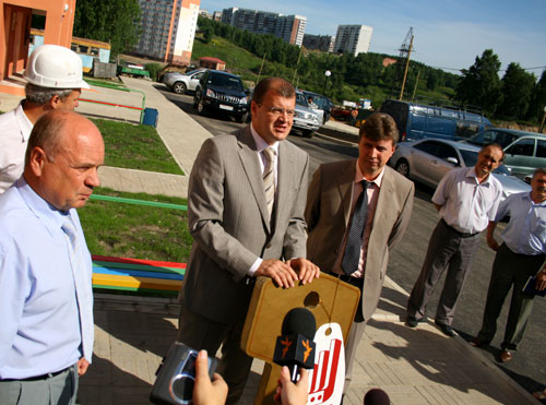 Открытие муниципального дома в Томске