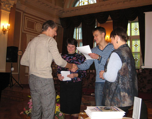 Поздравление победителей, фото: СтарТрэвел