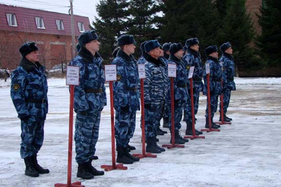 Участники соревнований, УФСИН