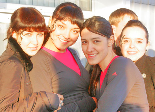 Первое мая в Томске: вечерний концерт на площади перед Дворцом Спорта