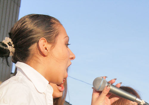 Первое мая в Томске: вечерний концерт на площади перед Дворцом Спорта