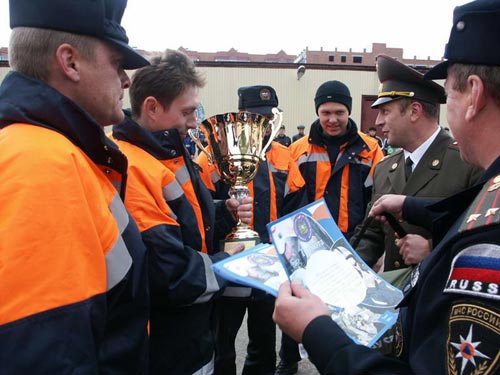 Фото из архива И. Темерева ( областные соревнования смен спасателей, осень 2008 г.)