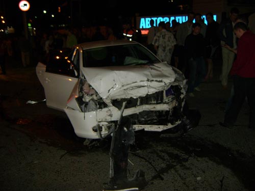 Авария на Сибирской-Комсомольском