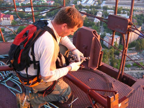 Установка конструкции