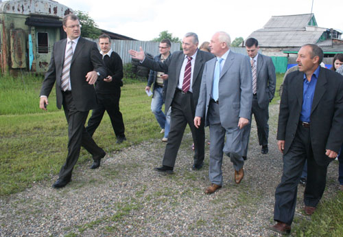 Кресс и Николайчук в Северске