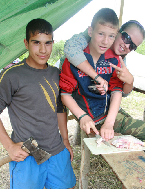 Обитатели лагеря