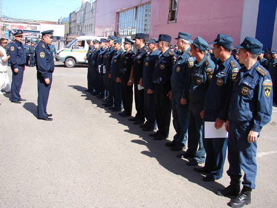 Отправка отряда МЧС по Томской области на Саяно-Шушенскую ГЭС