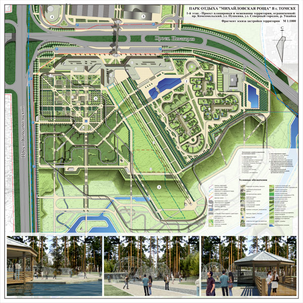 Михайловская роща, проект