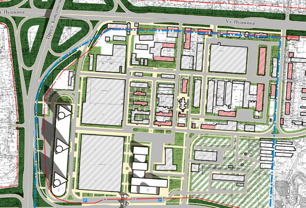 Михайловская роща, Северная часть